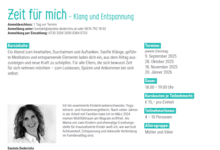 Eltern-Kind-Zentrum: Zeit für mich