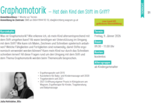 Eltern-Kind-Zentrum: Graphomotorik