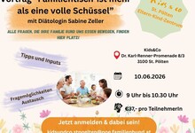 Eltern-Kind-Zentrum: Vortrag Familientisch - ist mehr als eine volle Schüssel