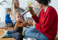 Eltern-Kind-Zentrum: Kindergärten vor den Vorhang