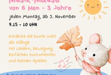 Eltern-Kind-Zentrum: Musik  -Mäuse ab 6 Monaten