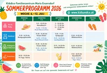 Eltern-Kind-Zentrum: Sommerprgramm im Überblick