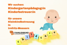 Eltern-Kind-Zentrum: Kindergartenpädagogin gesucht