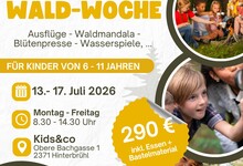 Eltern-Kind-Zentrum: Sommer Wald-Woche